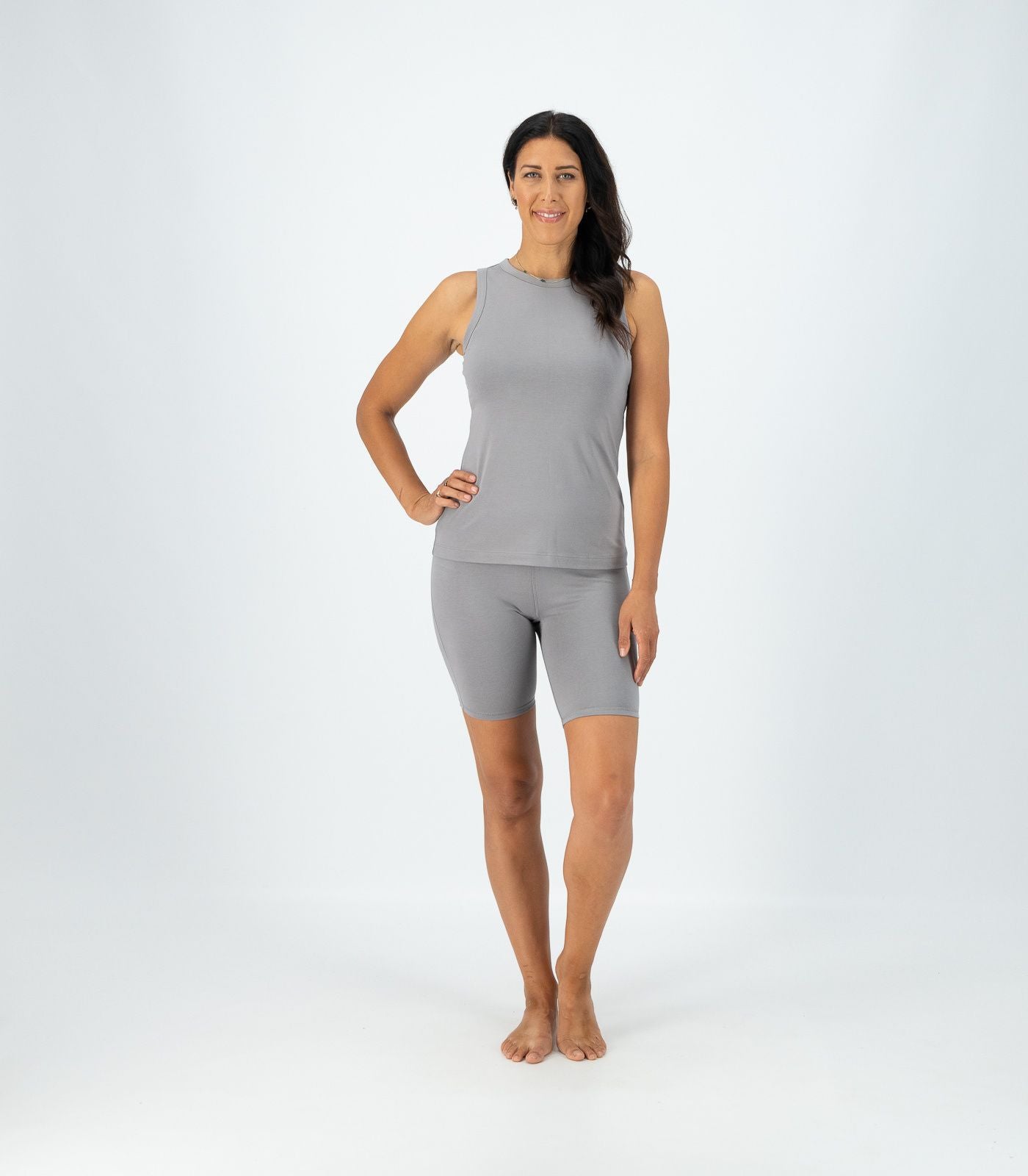 Bhumi Organic Cotton - Tank Top - Titanium