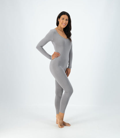 Bhumi Organic Cotton - Bodysuit - Titanium