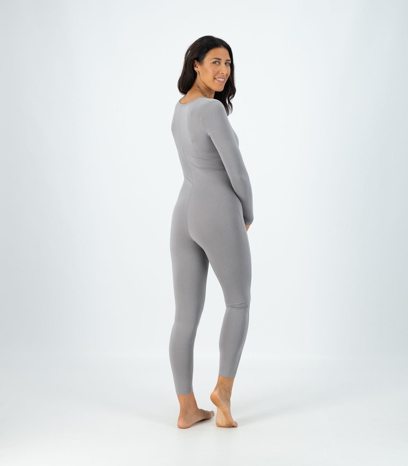 Bhumi Organic Cotton - Bodysuit - Titanium