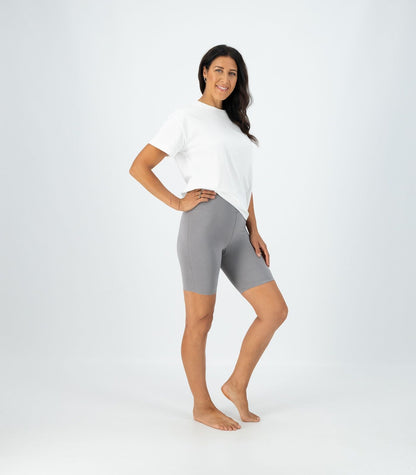 Bhumi Organic Cotton - Bike Short - Titanium