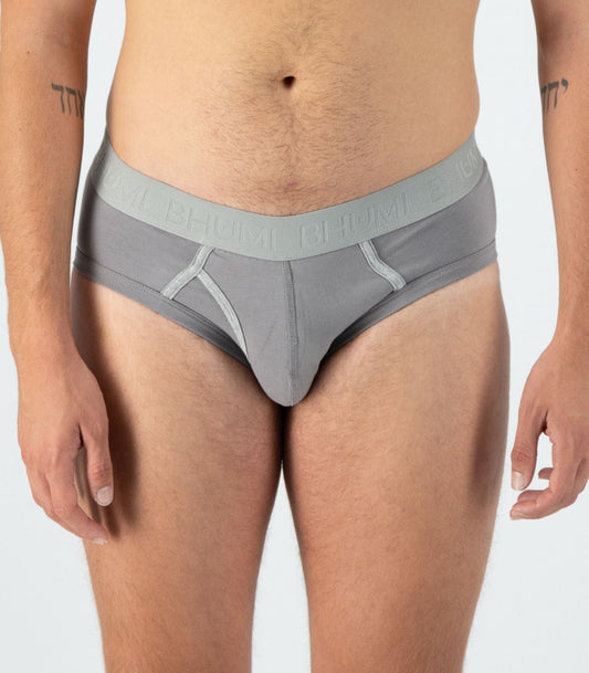 Bhumi Organic Cotton - Briefs (2 Pack) - Titanium