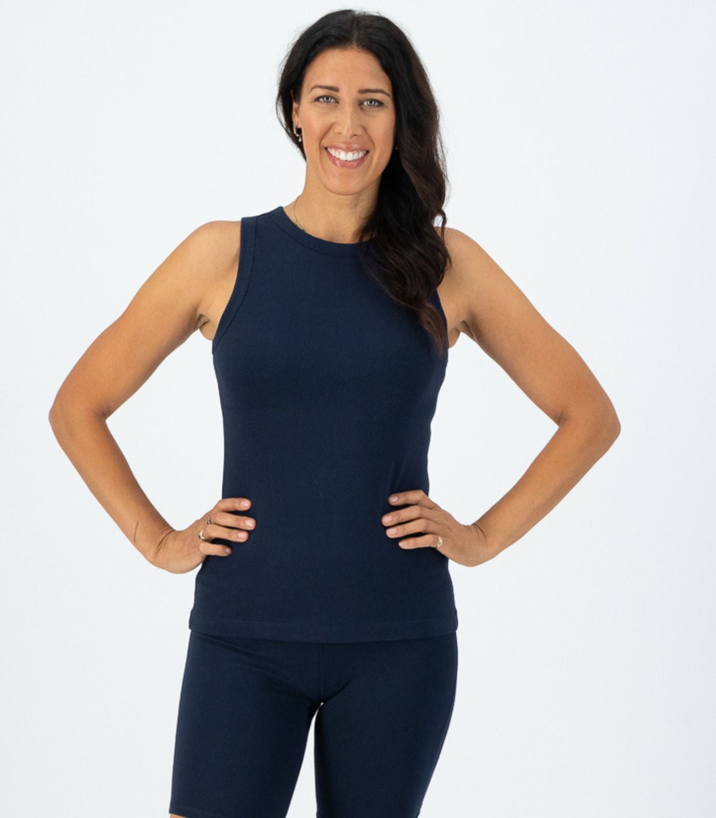 Bhumi Organic Cotton - Tank Top - Navy