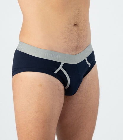 Bhumi Organic Cotton - Briefs (2 Pack) - Navy