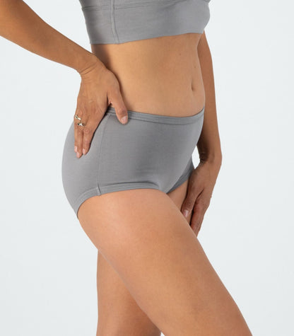 Bhumi Organic Cotton - New Full Brief (2 Pack) - Titanium