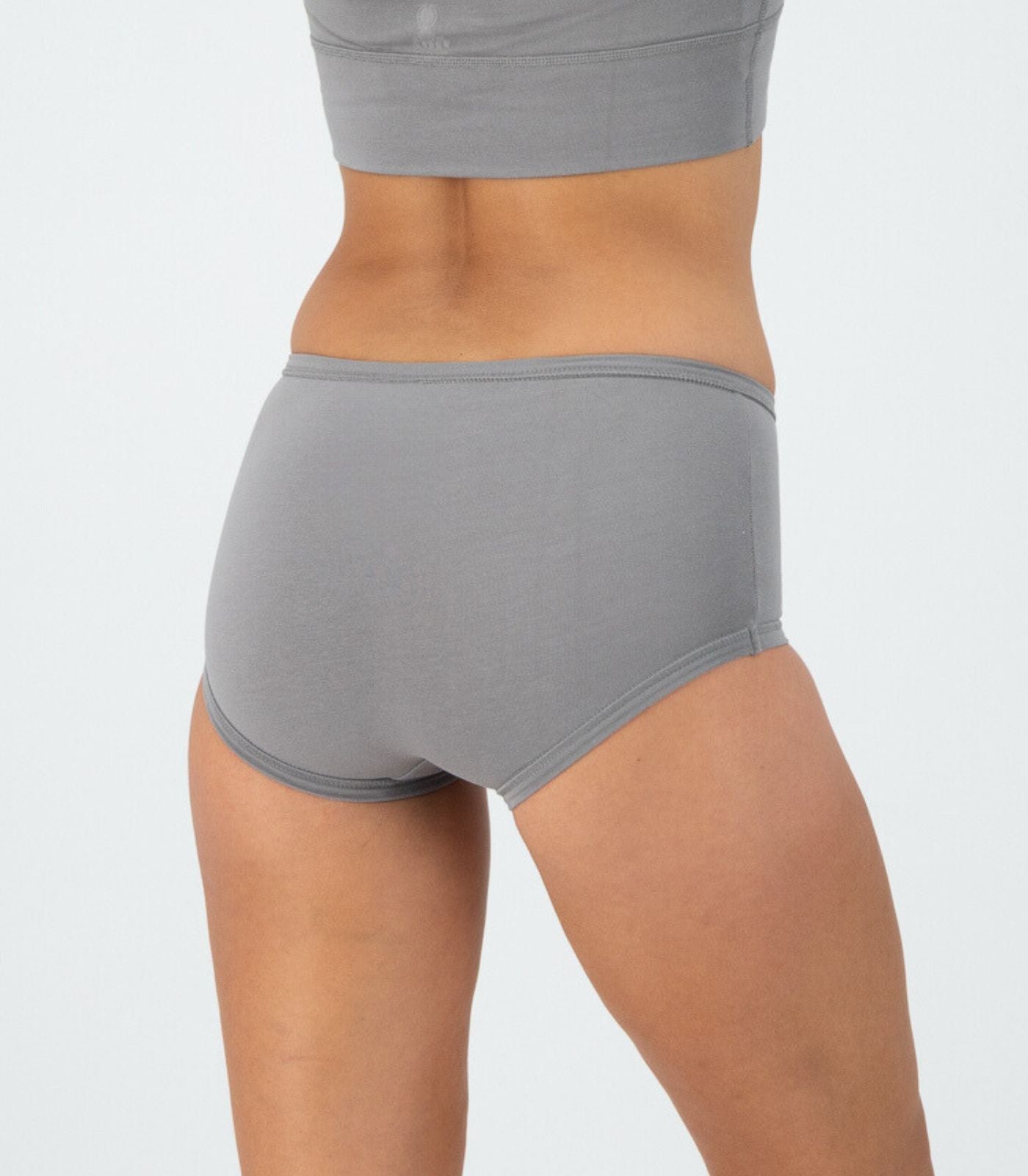 Bhumi Organic Cotton - New Full Brief (2 Pack) - Titanium