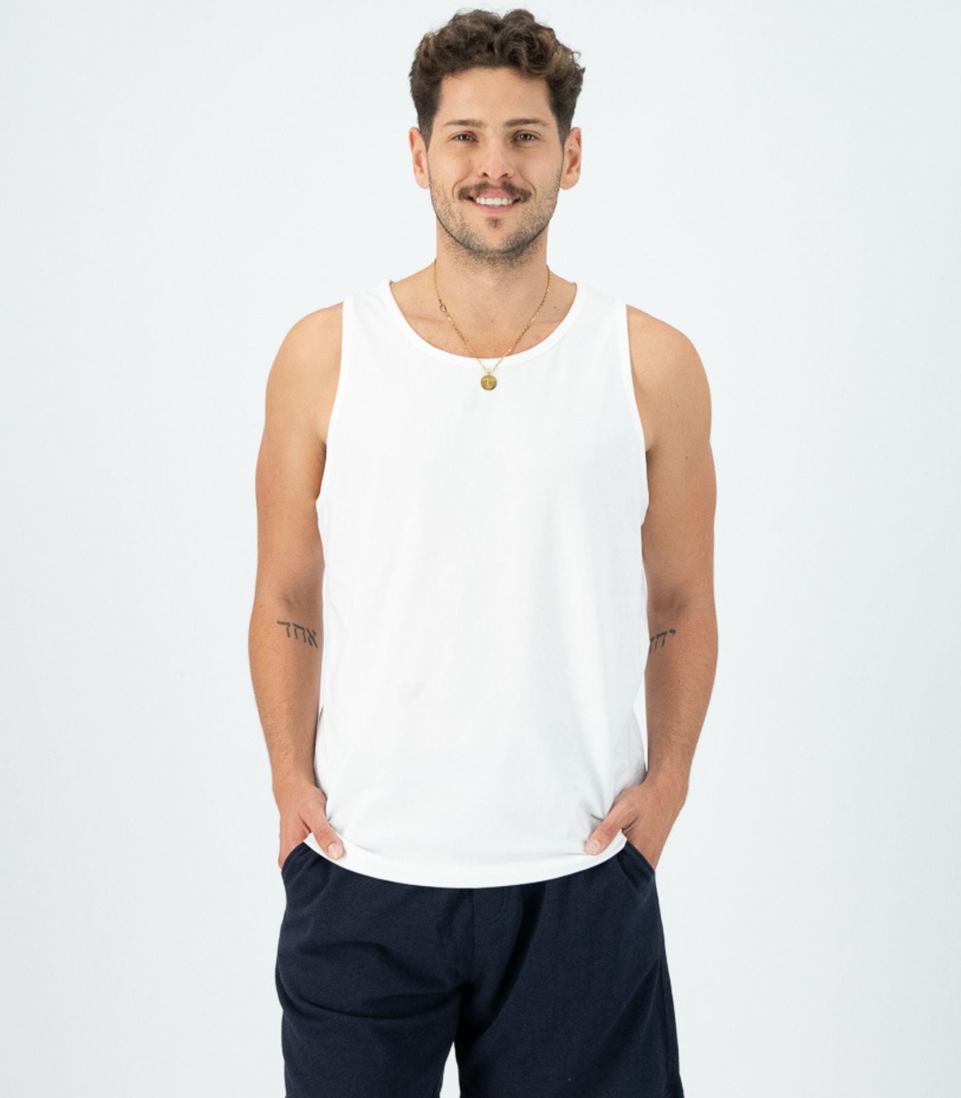 Bhumi Organic Cotton - Men's Tank Top - White