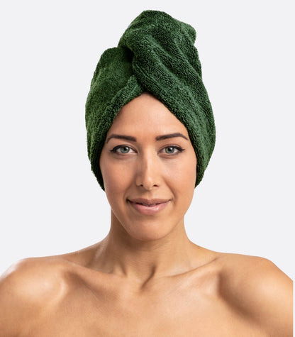 Bhumi Organic Cotton - Head Wrap - Forest Green