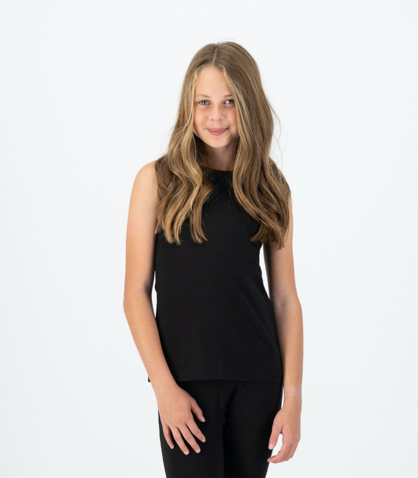 Bhumi Organic Cotton - Kid's Tank Top - Black