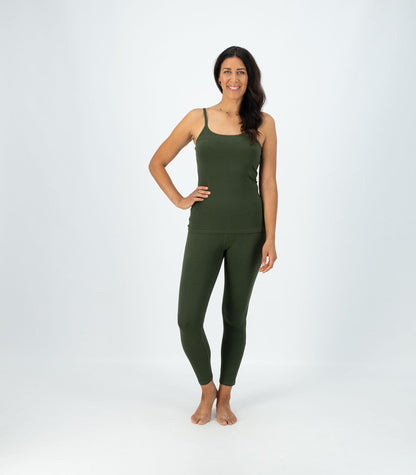 Bhumi Organic Cotton - Camisole - Kombu Green