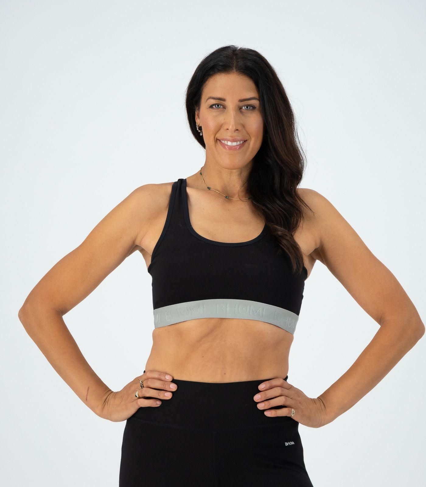 Bhumi Organic Cotton - Crop Top - Black