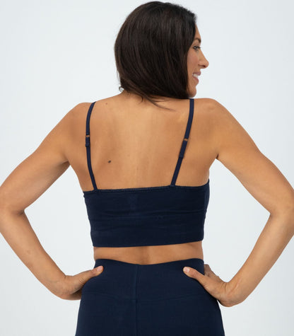 Bhumi Organic Cotton - Bralette - Navy