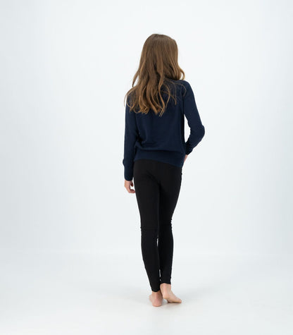 Bhumi Organic Cotton - Kid's Fine Knit Turtleneck Jumper - Navy