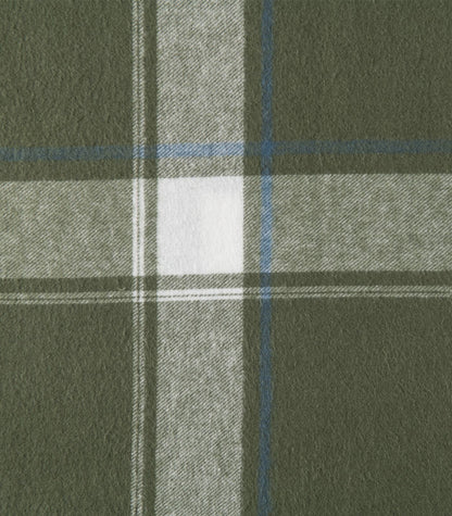 Bhumi Organic Cotton - Flannelette Sheet Set - Bronze Green Plaid