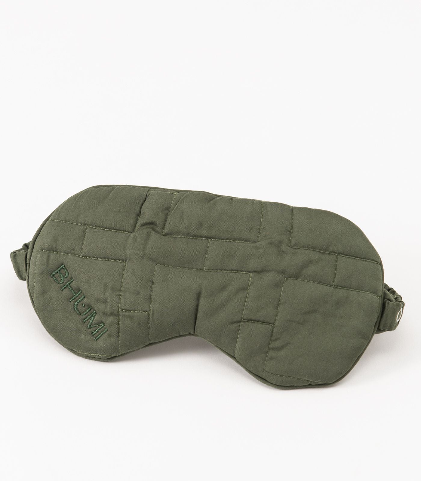 Bhumi Organic Cotton - Sleep Mask - Bronze Green