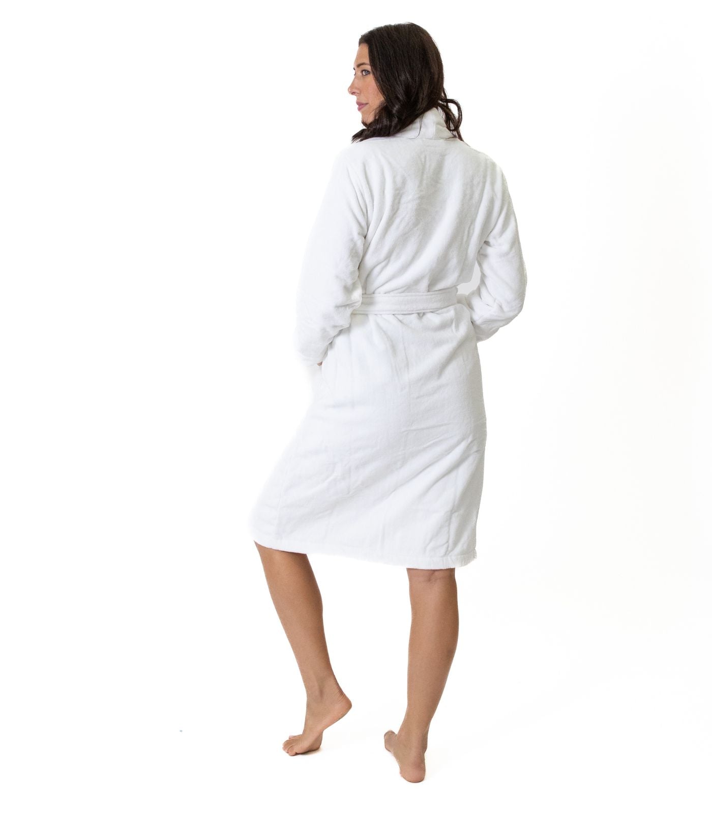 Bhumi Organic Cotton - Spa Robe - White