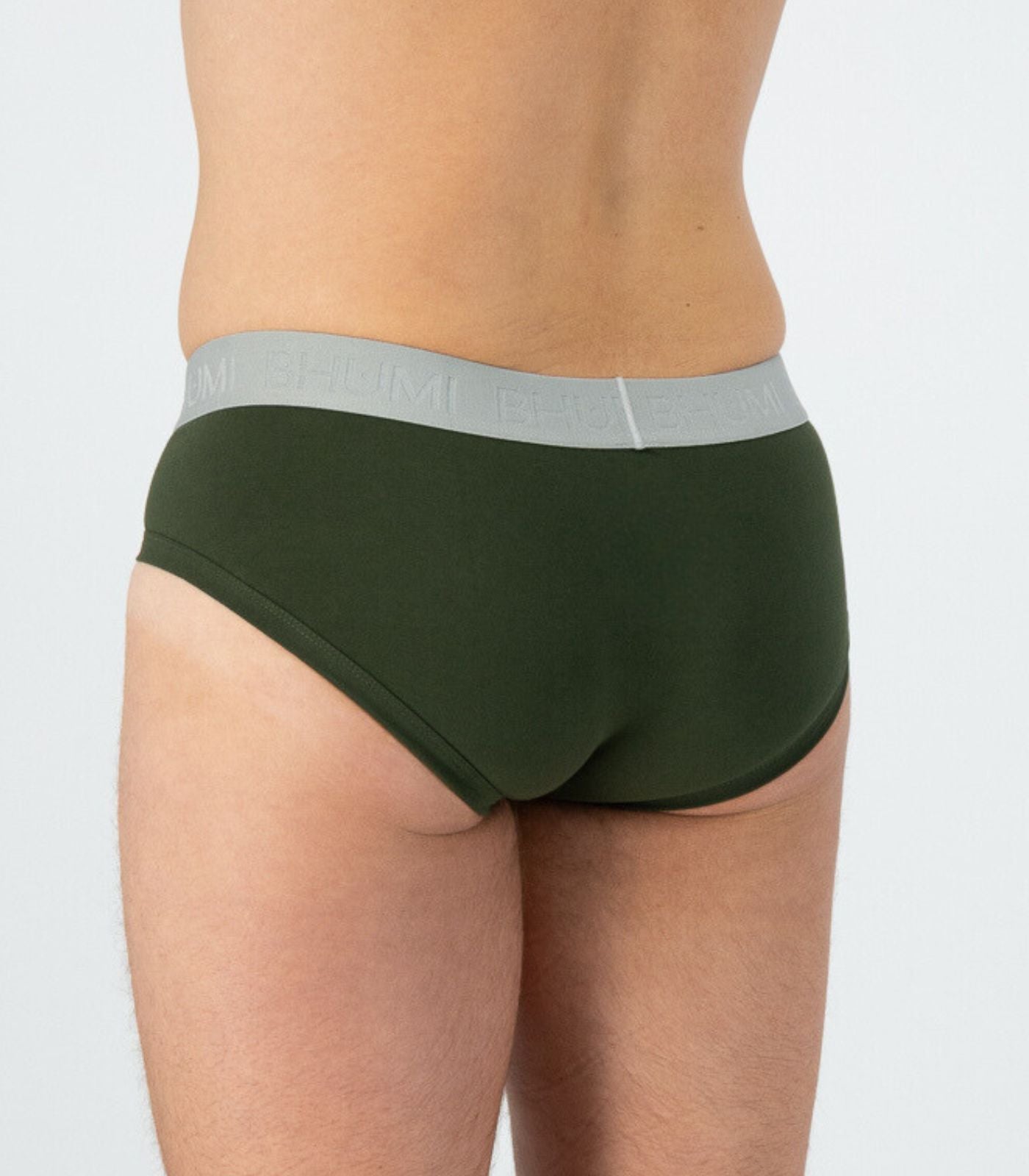 Bhumi Organic Cotton - Briefs (2 Pack) - Kombu Green