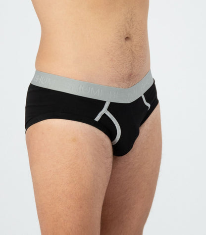 Bhumi Organic Cotton - Briefs (2 Pack) - Black