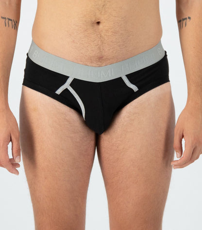 Bhumi Organic Cotton - Briefs (2 Pack) - Black