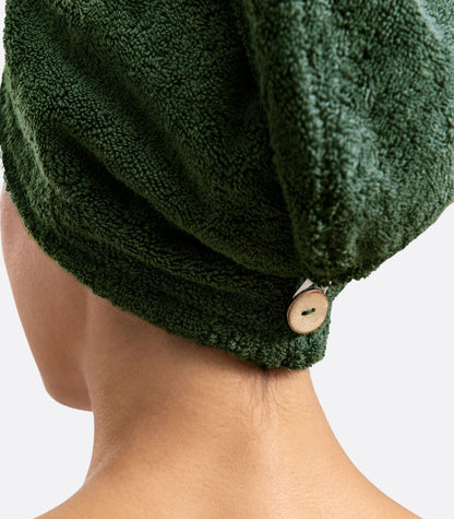 Bhumi Organic Cotton - Head Wrap - Forest Green