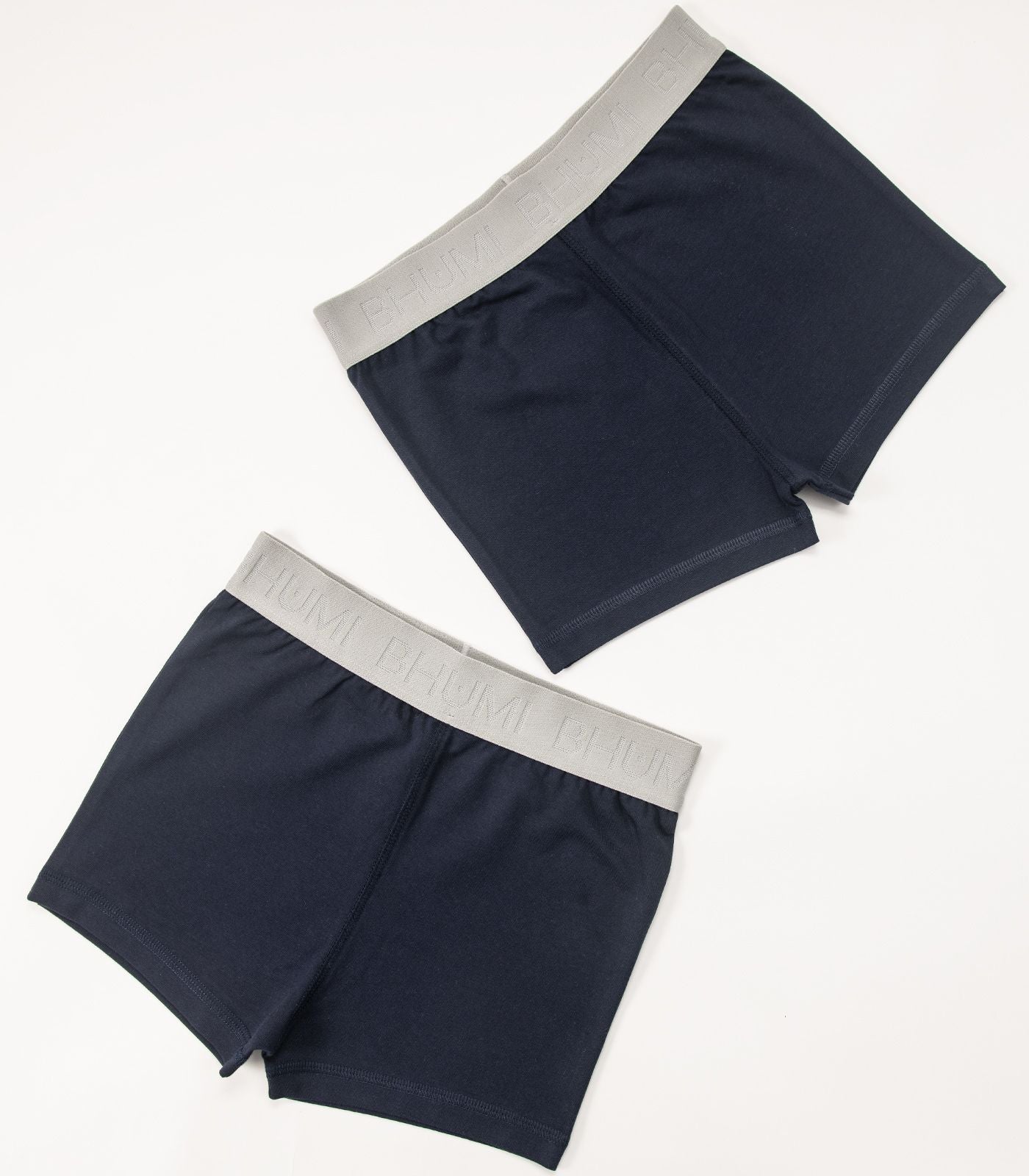 Bhumi Organic Cotton - Girls Shorties (2 Pack) - Navy