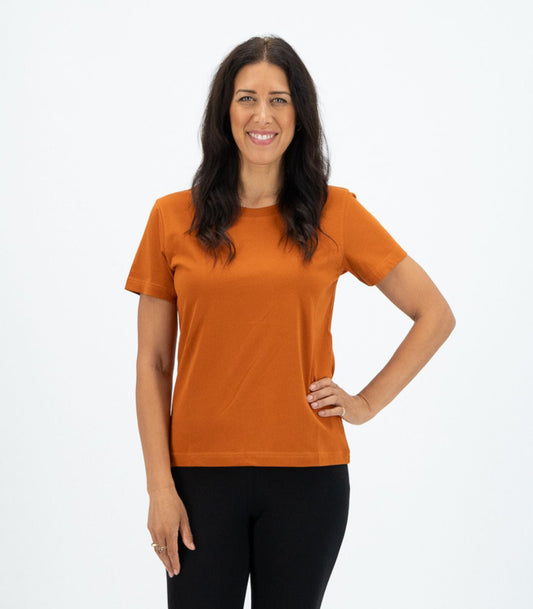 Bhumi Organic Cotton - Classic Tee - Cinnamon