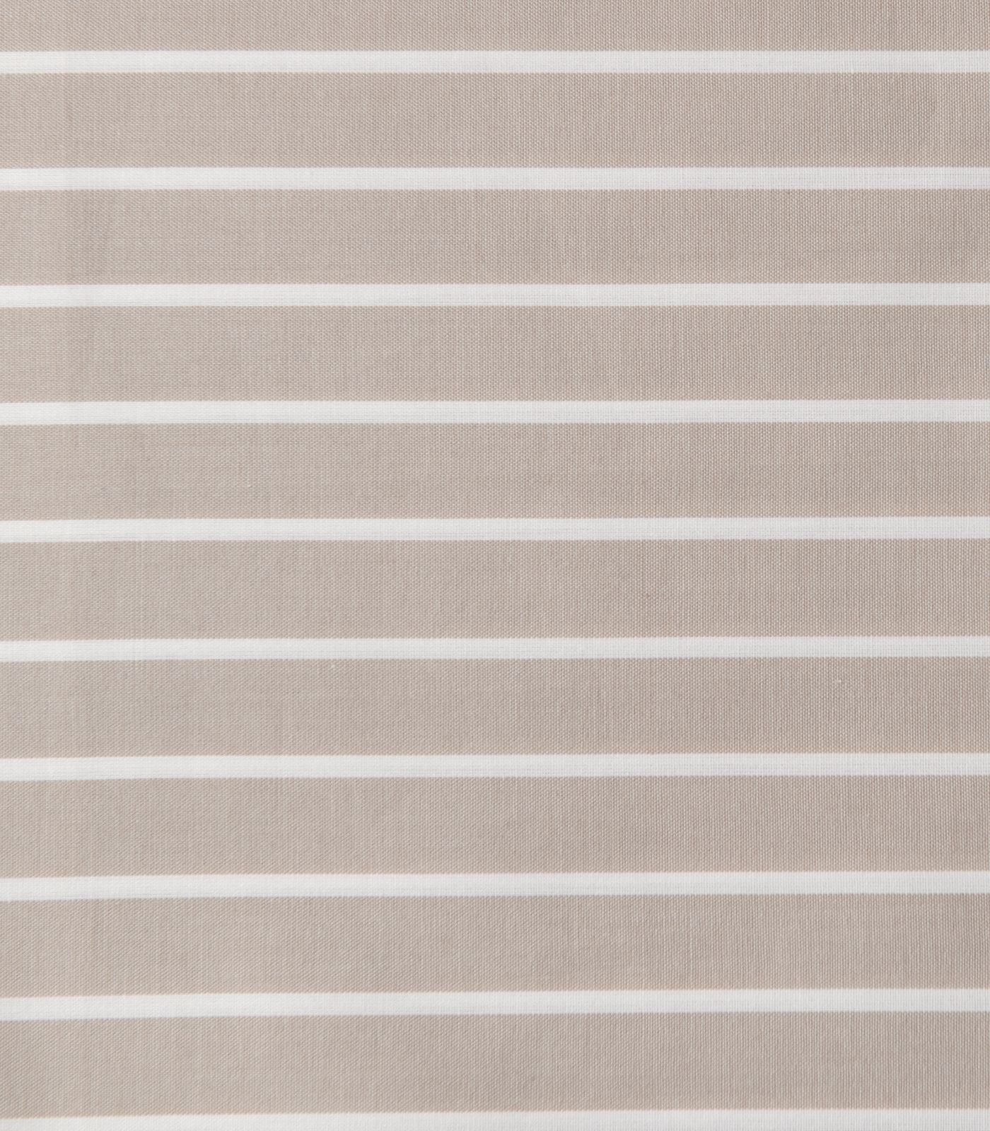 Bhumi Organic Cotton - Percale Sheet Set - Stripe - Golden Taupe Stripe