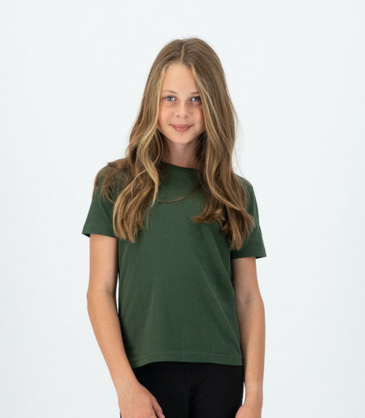 Bhumi Organic Cotton - Kids Basic Tee - Kombu Green