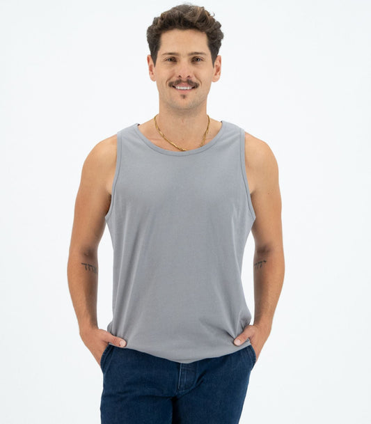 Bhumi Organic Cotton - Men's Tank Top - Titanium