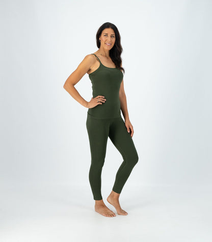 Bhumi Organic Cotton - Camisole - Kombu Green