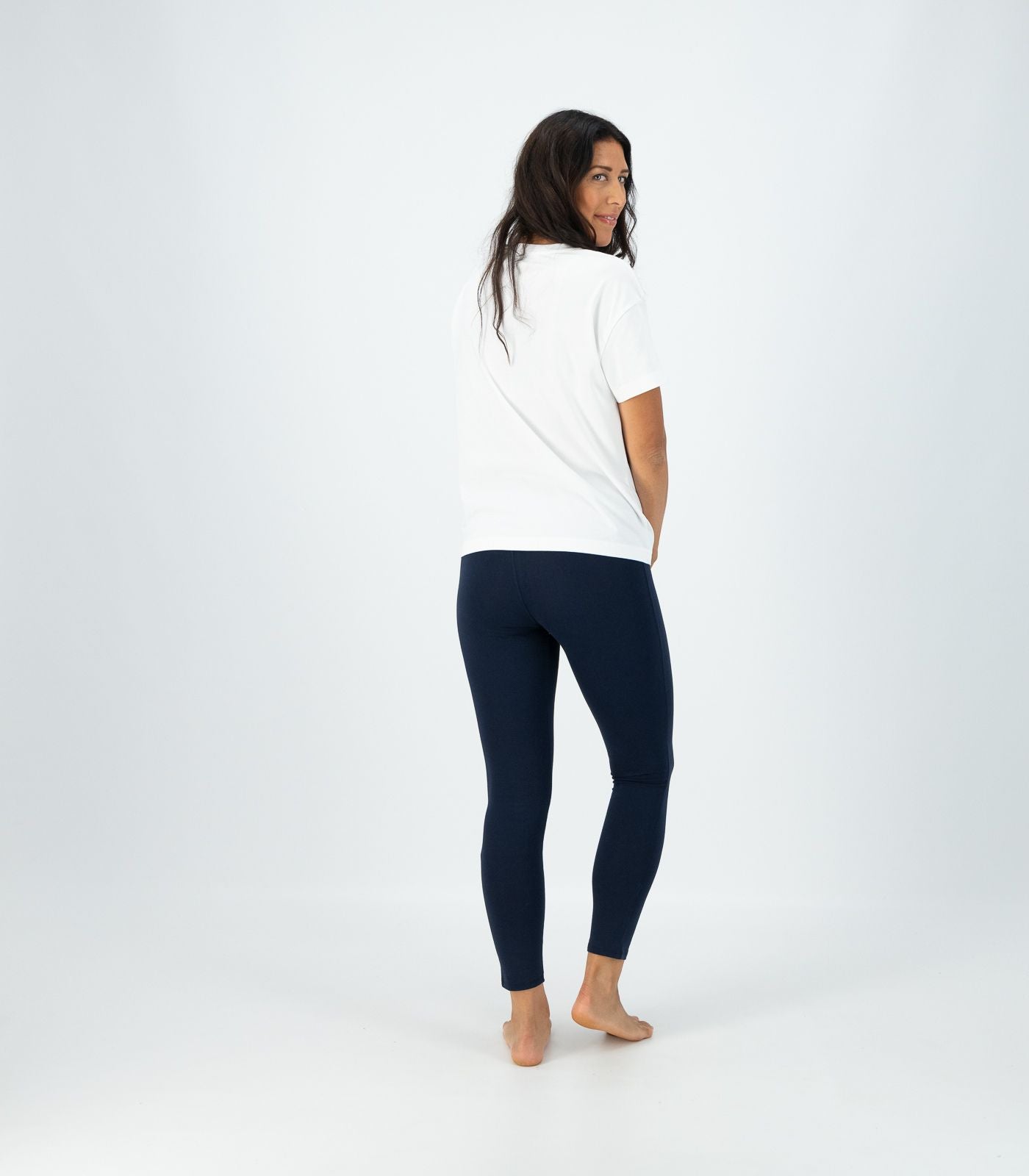 Bhumi Organic Cotton - Leggings - High Rise - Navy