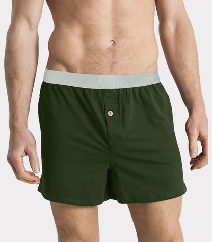 Bhumi Organic Cotton - Boxers (2 Pack) - Kombu Green