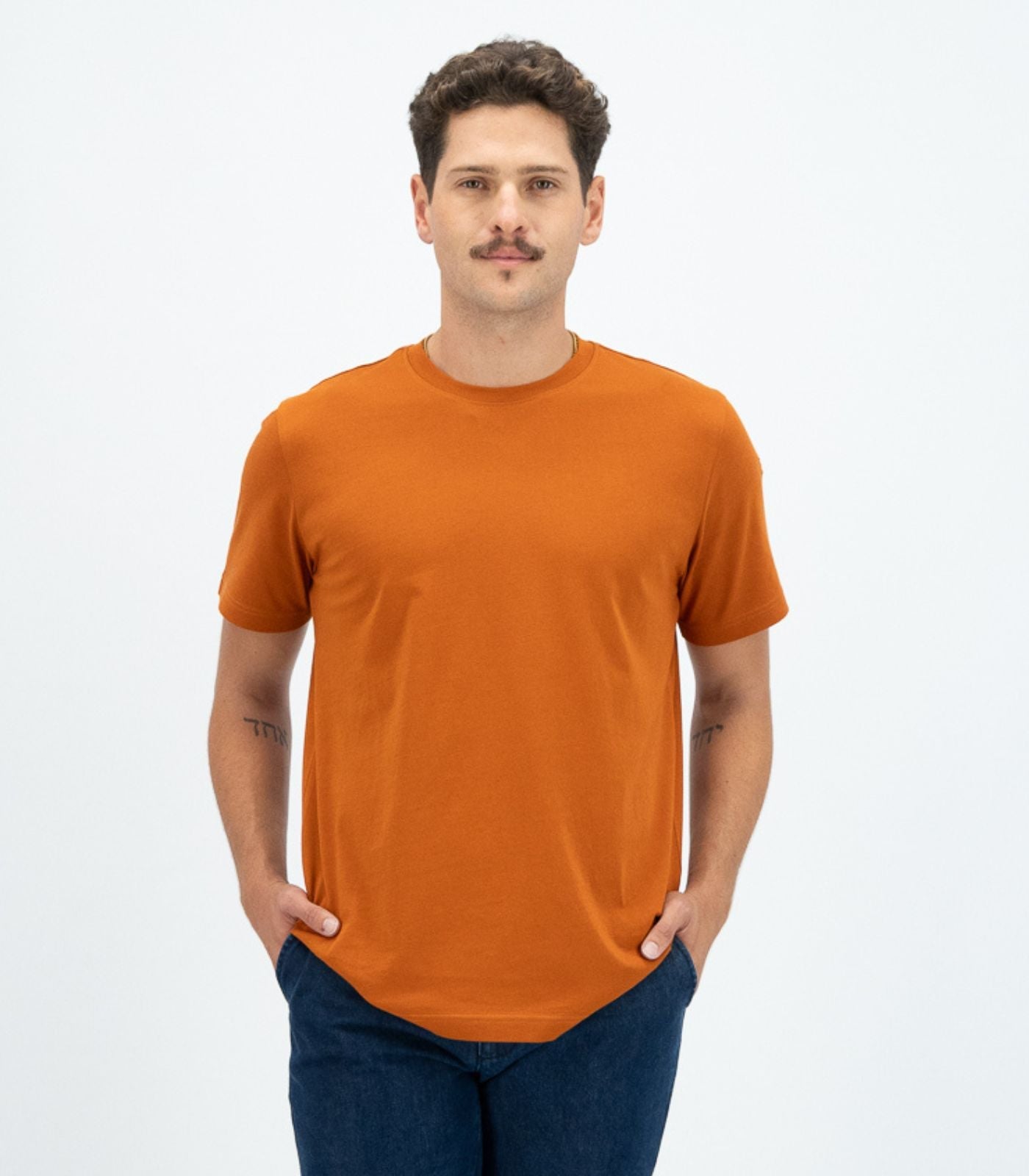 Bhumi Organic Cotton - Basic Tee - Cinnamon