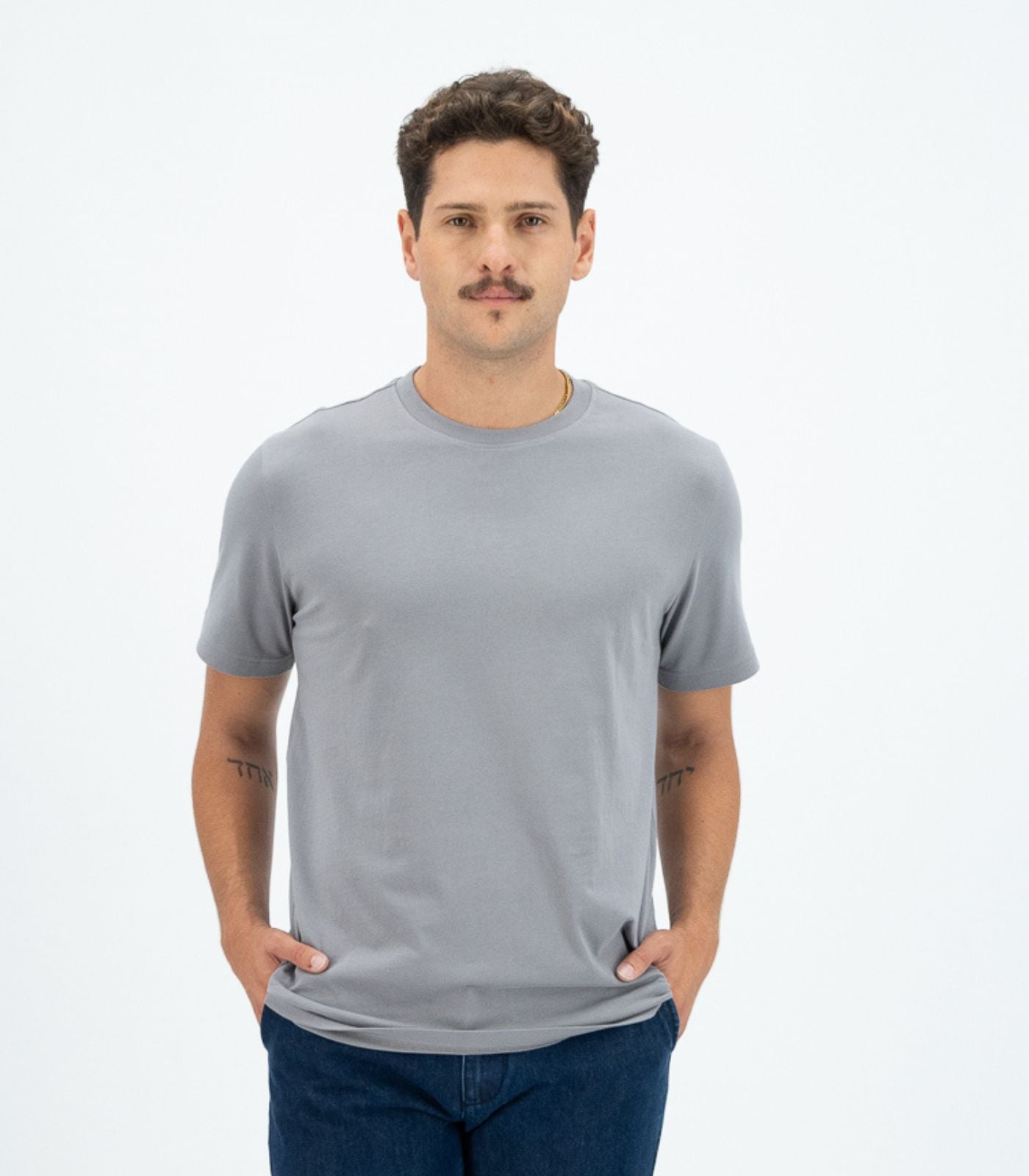 Bhumi Organic Cotton - Basic Tee - Titanium