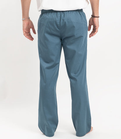 Bhumi Organic Cotton - Men's Sateen PJ Pant - Indian Teal