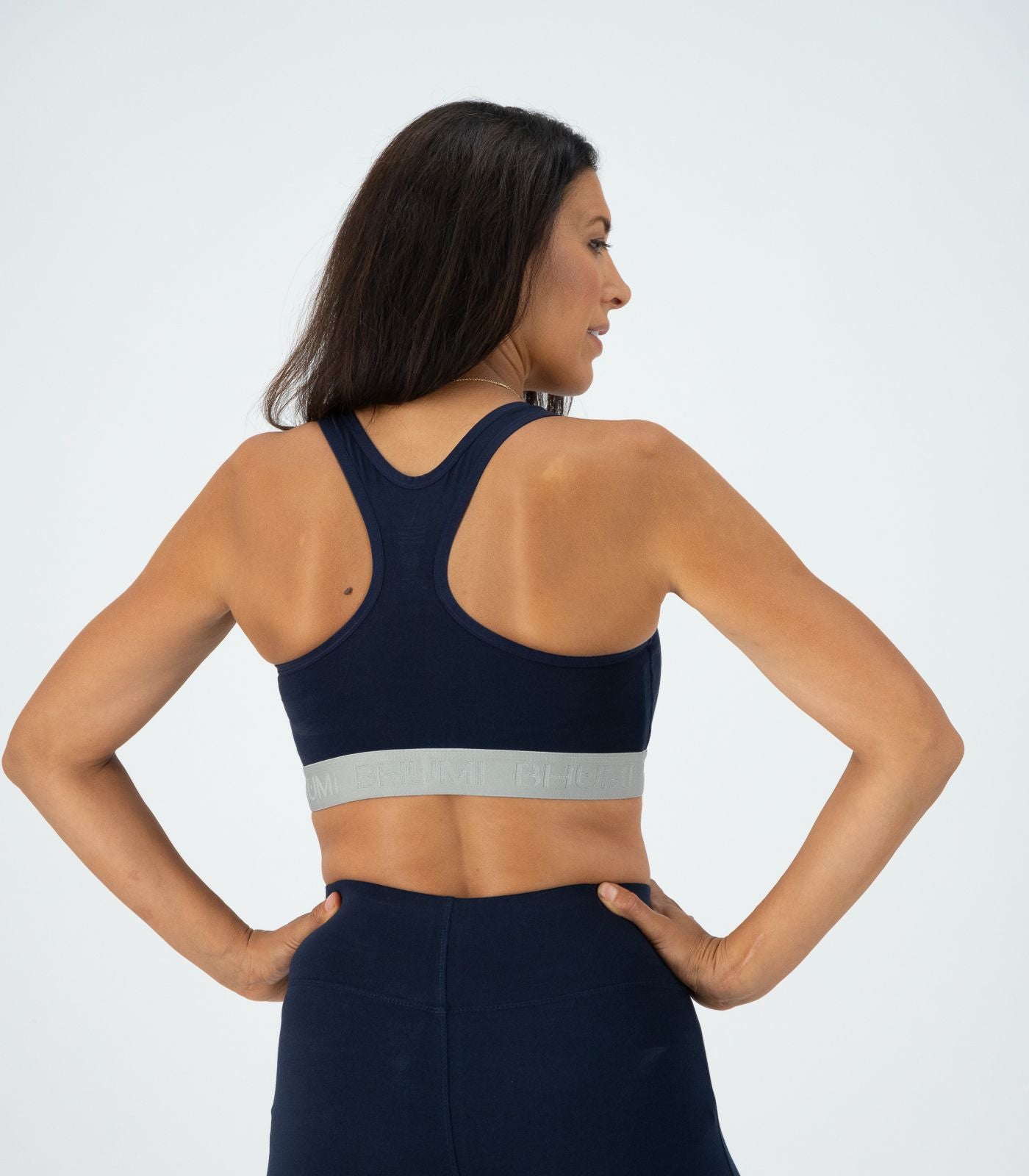 Bhumi Organic Cotton - Crop Top - Navy