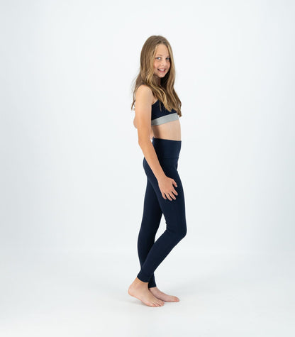 Bhumi Organic Cotton - Leggings - Kids High Rise - Navy