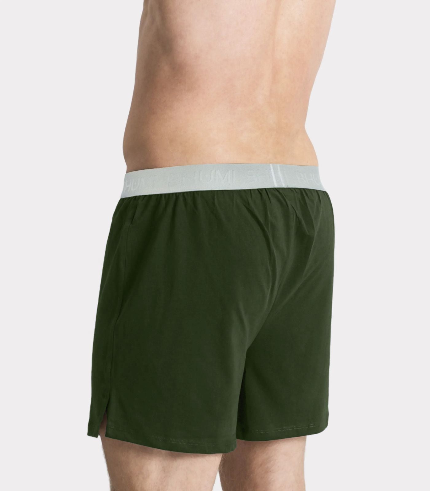 Bhumi Organic Cotton - Boxers (2 Pack) - Kombu Green