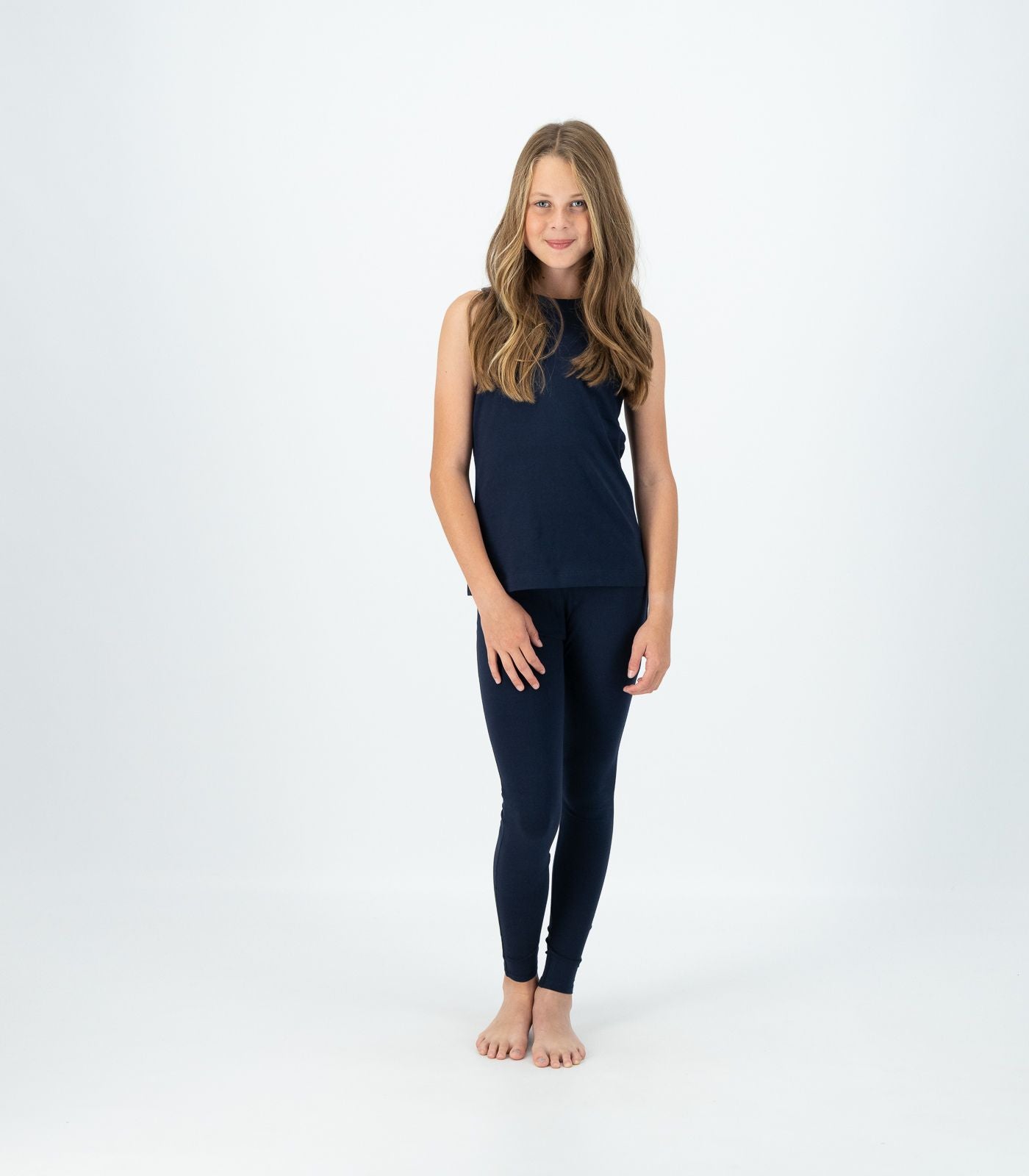 Bhumi Organic Cotton - Kid's Tank Top - Navy