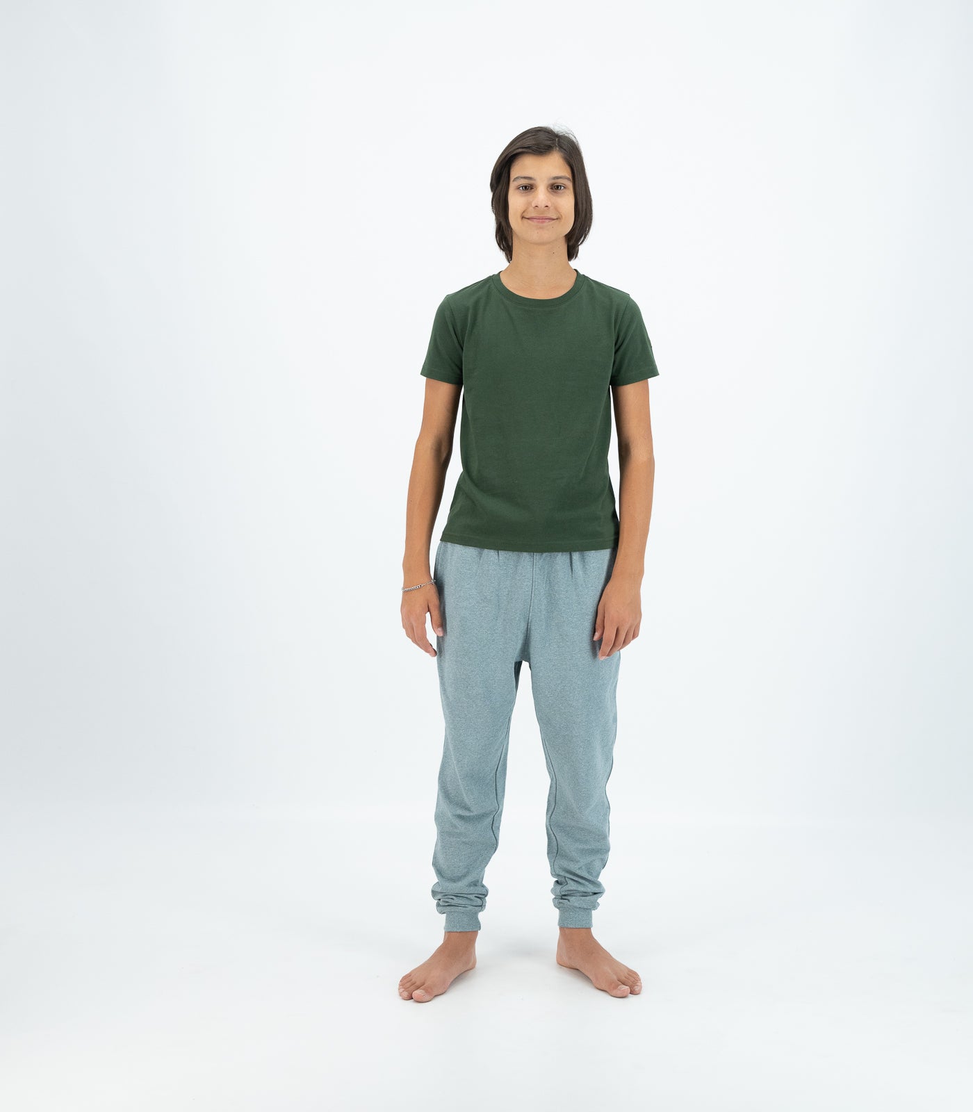 Bhumi Organic Cotton - Kids Basic Tee - Kombu Green