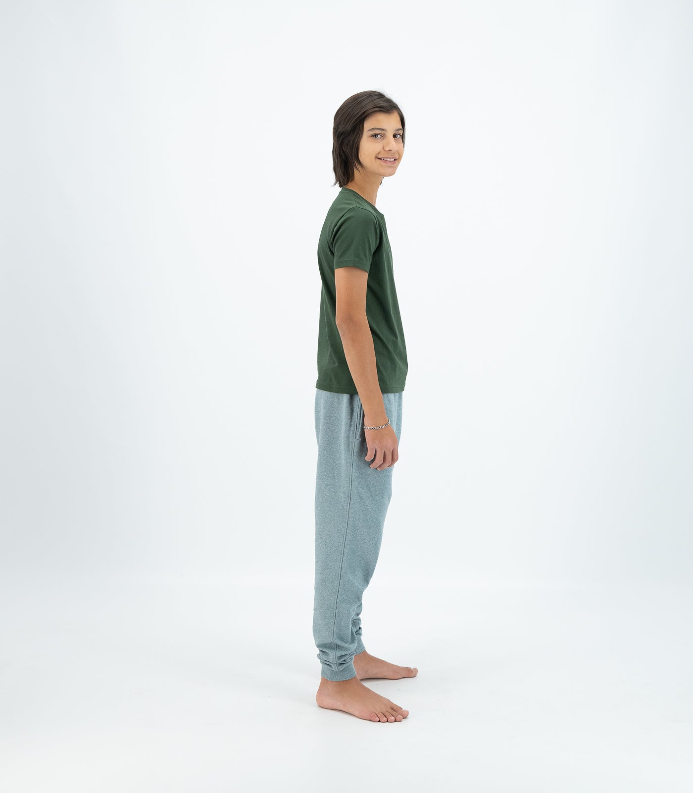 Bhumi Organic Cotton - Kids Basic Tee - Kombu Green