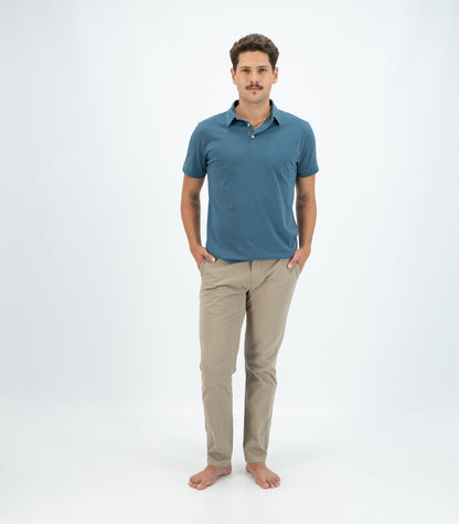 Bhumi Organic Cotton - Polo Shirt - Indian Teal