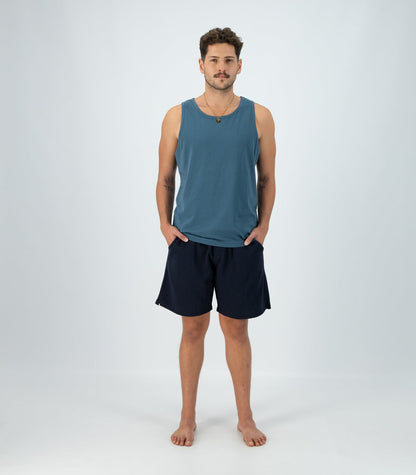 Bhumi Organic Cotton - Men's Tank Top - Indian Teal