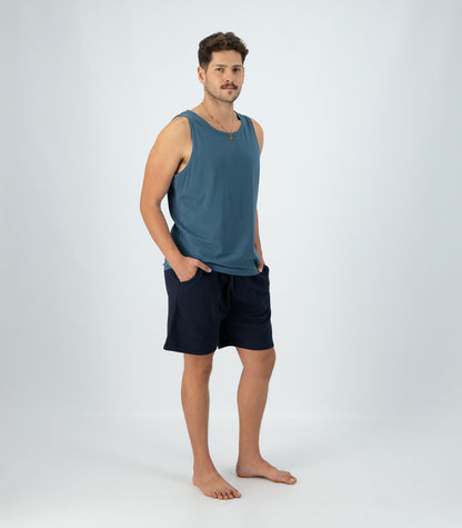 Bhumi Organic Cotton - Men's Tank Top - Indian Teal