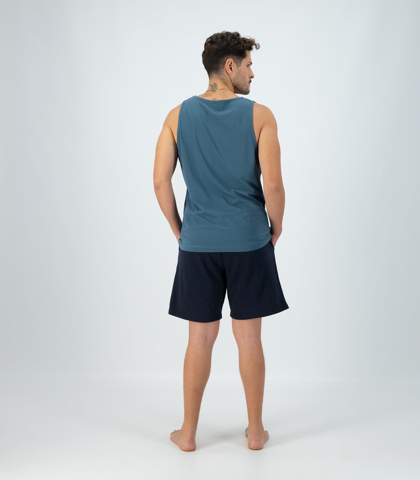 Bhumi Organic Cotton - Men's Tank Top - Indian Teal