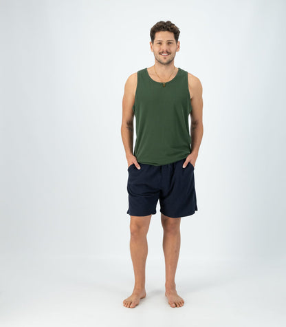 Bhumi Organic Cotton - Men's Tank Top - Kombu Green