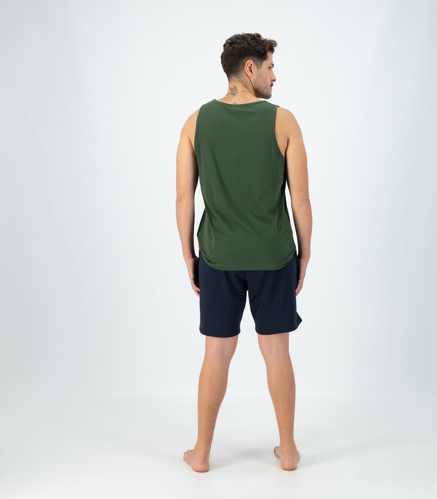 Bhumi Organic Cotton - Men's Tank Top - Kombu Green