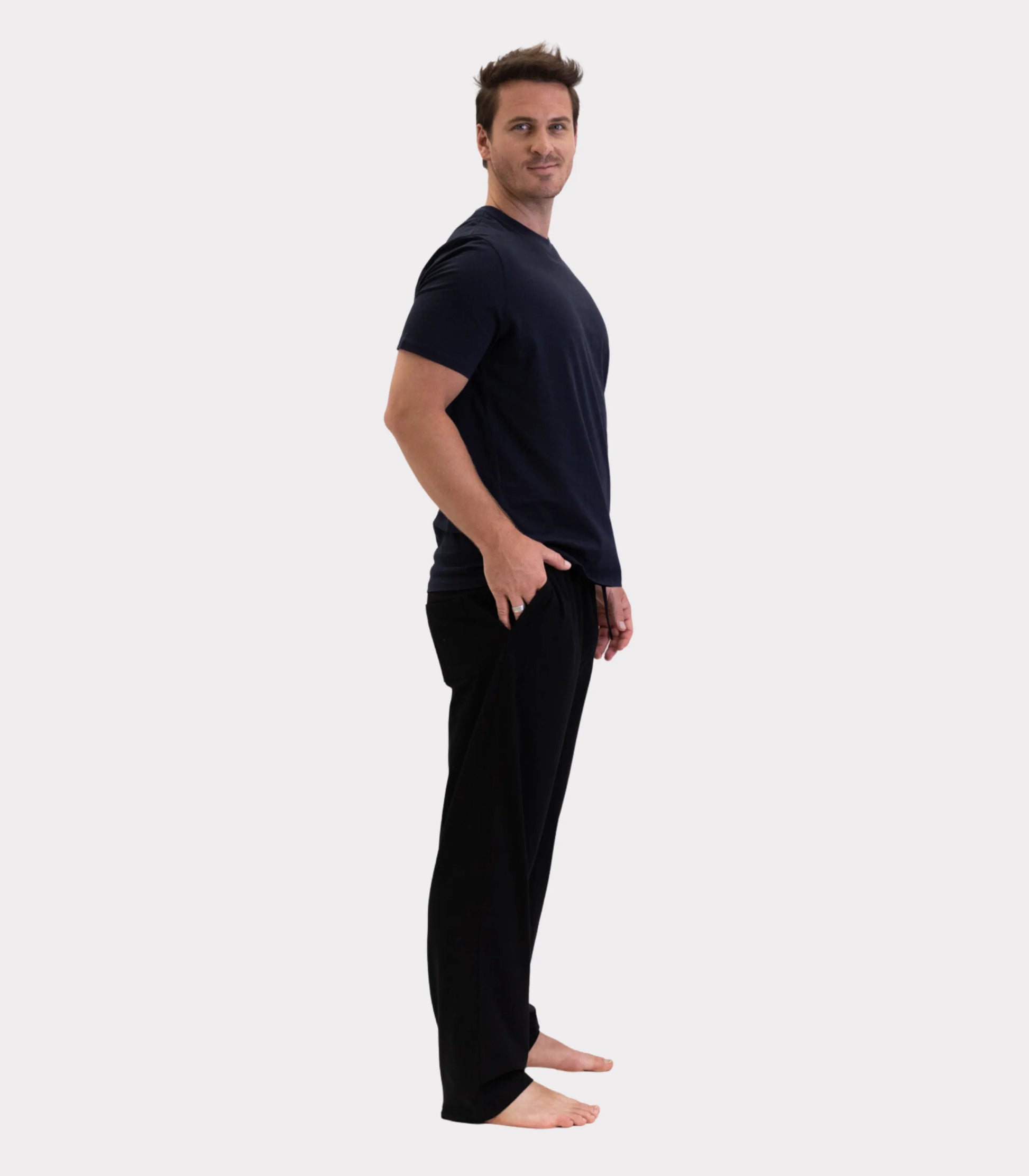 Bhumi Organic Cotton - PJ Pant - Black