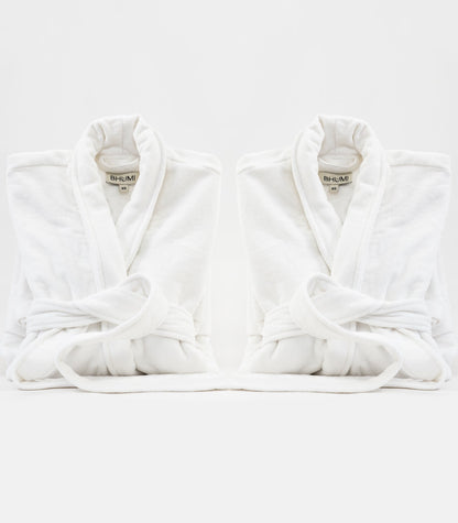 Bhumi Organic Cotton - Spa Robe Duet