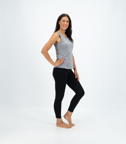 Bhumi Organic Cotton - Singlet Top - Titanium